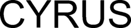 CYRUS trademark