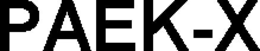 PAEK-X trademark