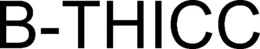 B-THICC trademark
