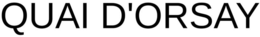 QUAI D'ORSAY trademark