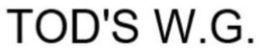 TOD'S W.G. trademark
