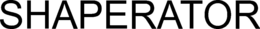 SHAPERATOR trademark
