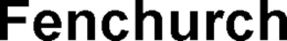 FENCHURCH trademark