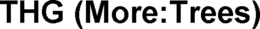 THG (MORE:TREES) trademark