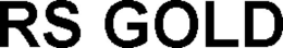 RS GOLD trademark