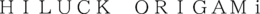 HILUCK ORIGAMI trademark