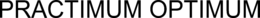 PRACTIMUM OPTIMUM trademark