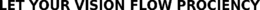LET YOUR VISION FLOW PROCIENCY trademark