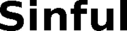 SINFUL trademark