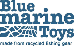 BLUE MARINE TOYS MADE FROM RECYCLED FISHING GEAR trademark