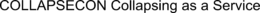 COLLAPSECON COLLAPSING AS A SERVICE trademark