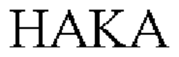 HAKA trademark