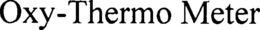 OXY-THERMO METER trademark