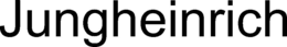 JUNGHEINRICH trademark