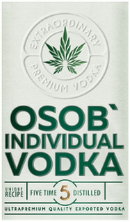OSOB' INDIVIDUAL VODKA trademark