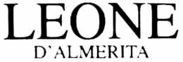LEONE D'ALMERITA trademark