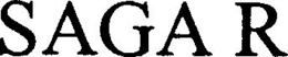 SAGA R trademark