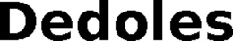 DEDOLES trademark