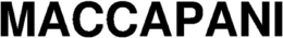 MACCAPANI trademark