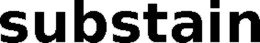 SUBSTAIN trademark