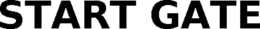 START GATE trademark