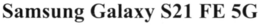 SAMSUNG GALAXY S21 FE 5G trademark