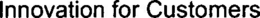 INNOVATION FOR CUSTOMERS trademark