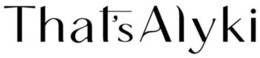 THAT'S ALYKI trademark