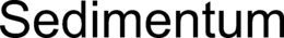 SEDIMENTUM trademark