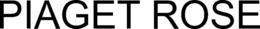 PIAGET ROSE trademark
