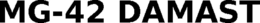 MG-42 DAMAST trademark