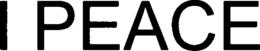 I PEACE trademark