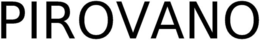 PIROVANO trademark