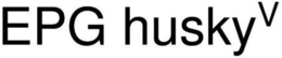 EPG HUSKY V trademark