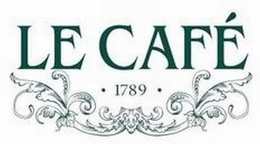 LE CAFÉ · 1789 · trademark
