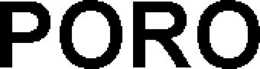 PORO trademark