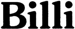 BILLI trademark