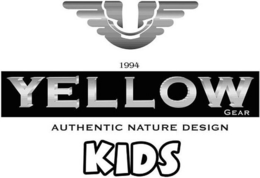 1994 YELLOW AUTHENTIC NATURE DESIGN KIDS trademark