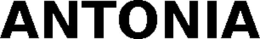 ANTONIA trademark