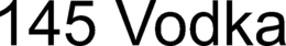145 VODKA trademark