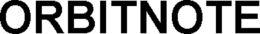 ORBITNOTE trademark