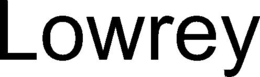 LOWREY trademark