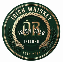 OR IRISH GOLD IRISH WHISKEY IRELAND ESTD 2021 trademark