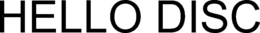 HELLO DISC trademark
