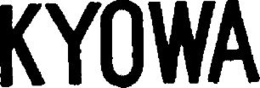 KYOWA trademark