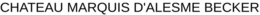 CHATEAU MARQUIS D'ALESME BECKER trademark