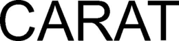 CARAT trademark