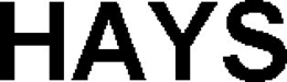 HAYS trademark