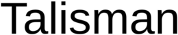 TALISMAN trademark