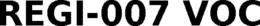 REGI-007 VOC trademark